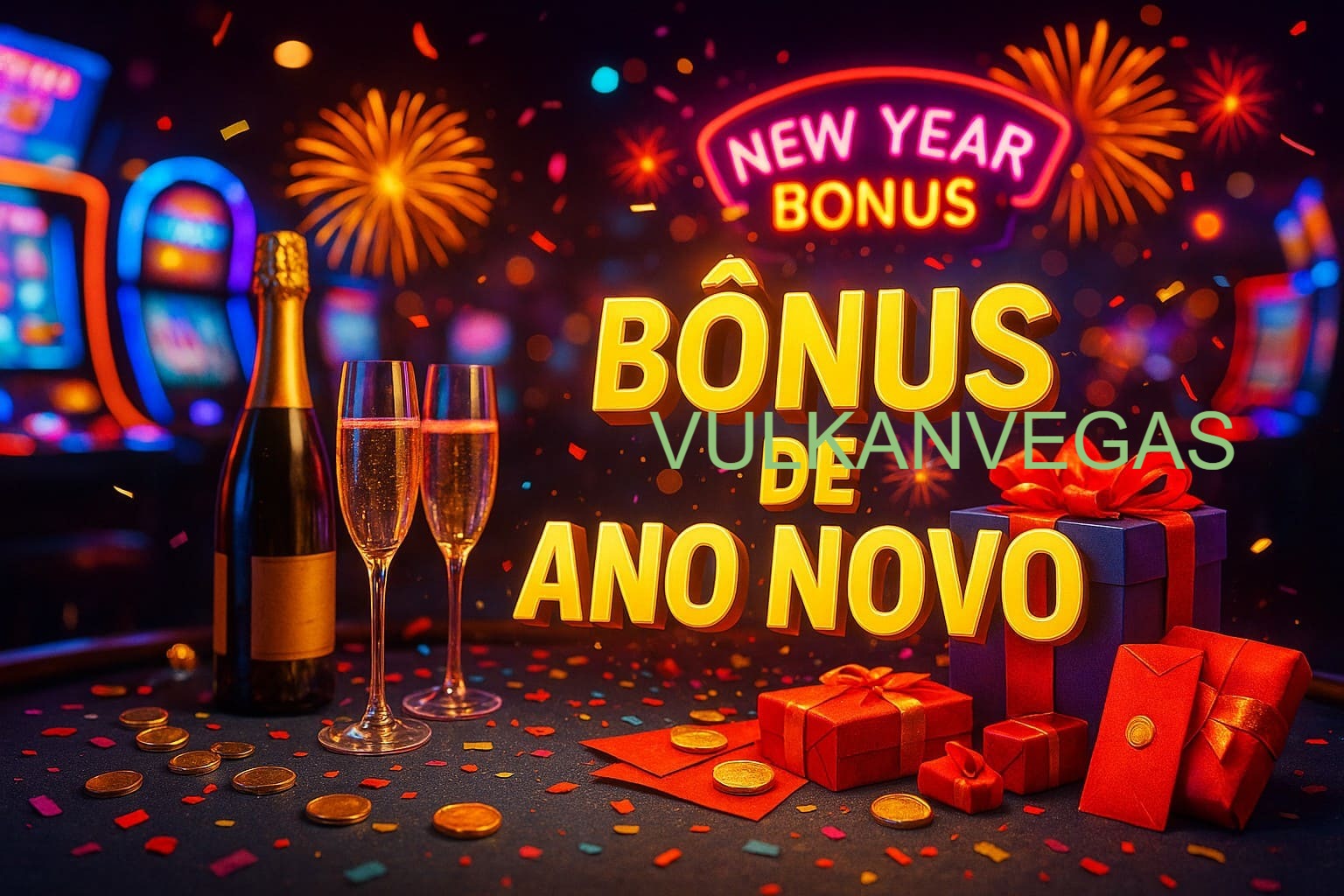 Promoções de Ano Novo no VULKANVEGAS